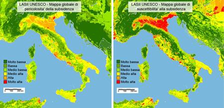 cnr Mappa globale pericolosità e suscettibilità