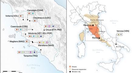 unifi mappa scavi etruschi