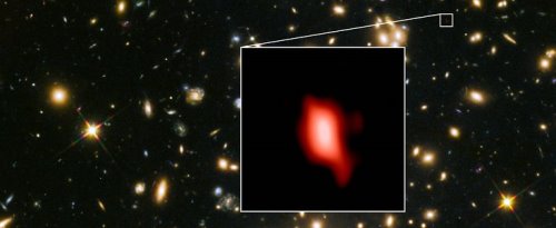eso la lontanissima formazione stellare in MACS1149-JD1